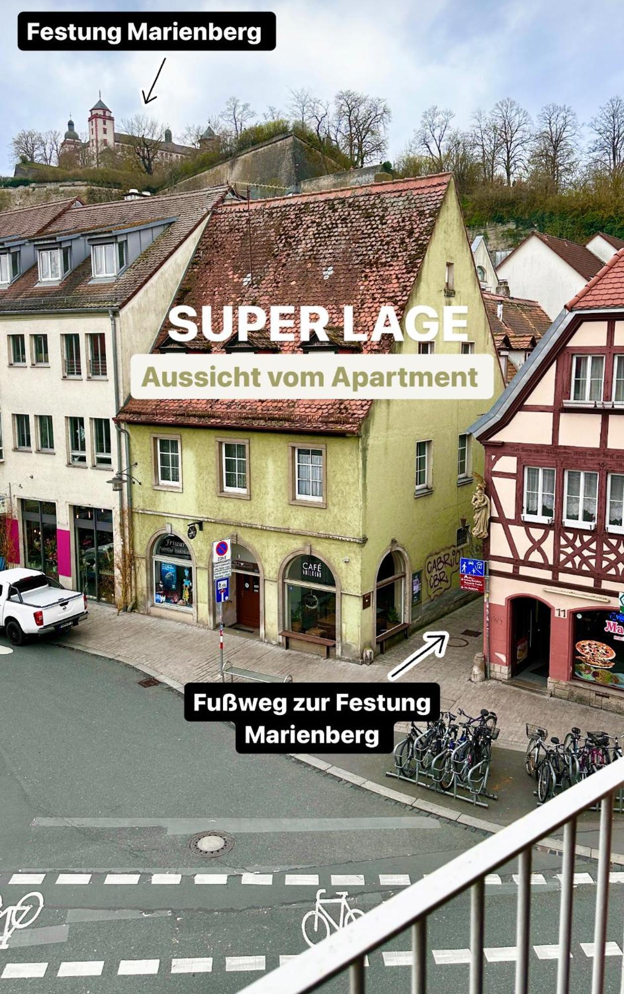 Wohnung Alte Mainbruecke - Gratis Kaffee - Netflix - Balkon Wurzburg Exterior photo