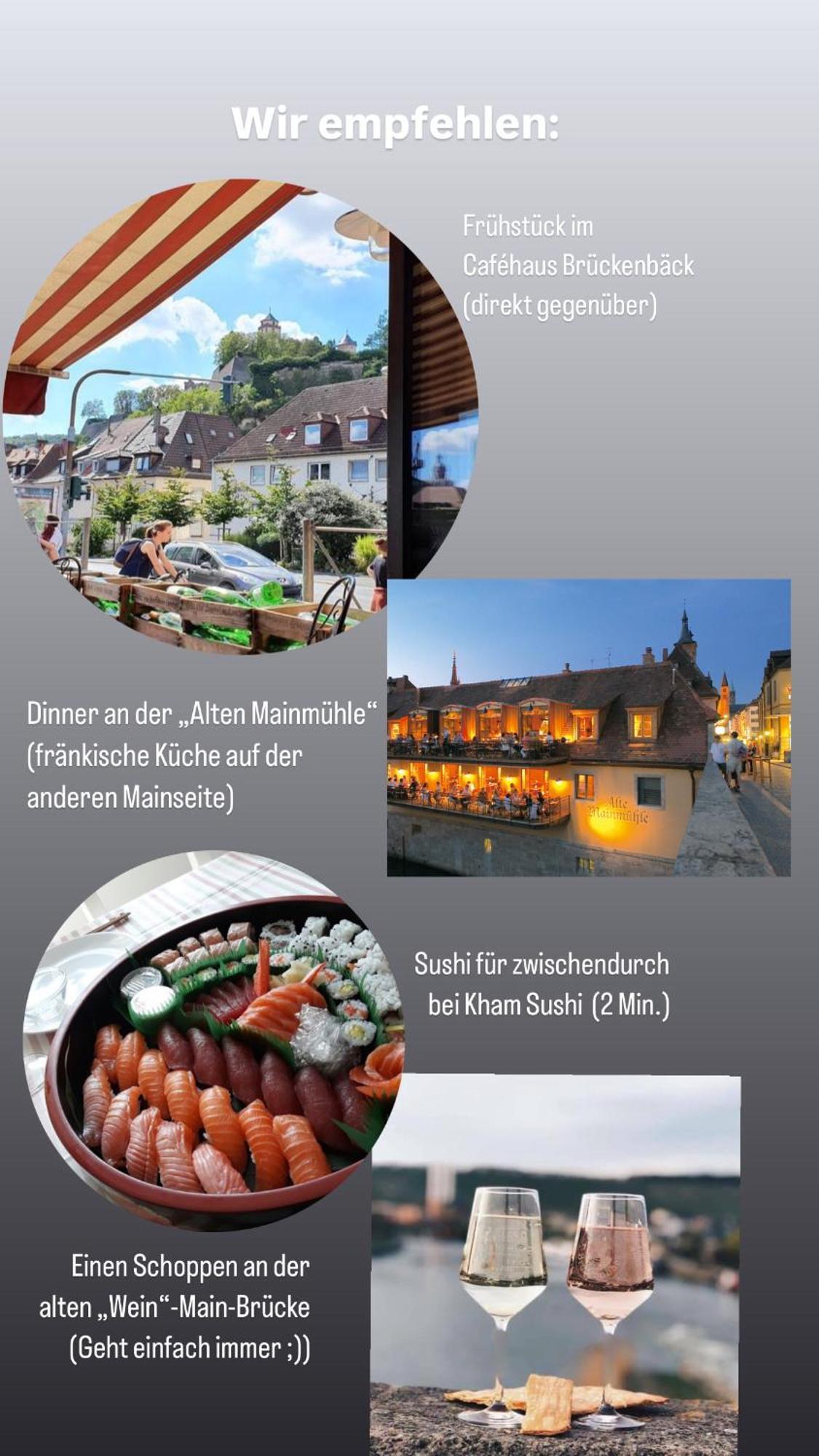 Wohnung Alte Mainbruecke - Gratis Kaffee - Netflix - Balkon Wurzburg Exterior photo